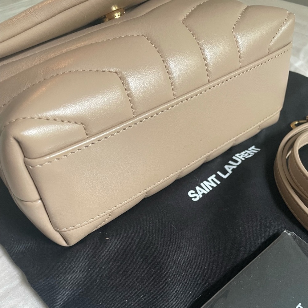 ❌SOLD❌ Saint Laurent Toy LouLou Light Dark Beige - Picture 10 of 15